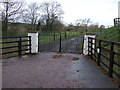 Entrance gates, West Rounton