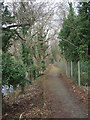 The Garw Valley Community Route between Llangeinor and Tylagwyn