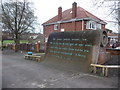 Part of the entrance to the recreation ground, Halesowen