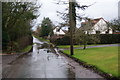 Flooding in the dip at Stowe-by-Chartley