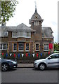 Clock tower, Shirehampton Library, Bristol