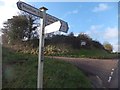 Signpost at Crook Cross