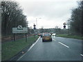 A4067 at Powys county boundary