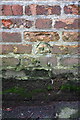 Benchmark on Leckford Road wall