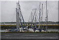 TM2437 : Moored, Levington Marina by N Chadwick