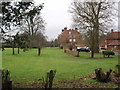 Side view of Tyttenhanger House