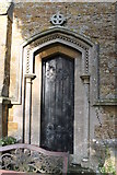 TF1892 : Priests Door, St Martin's church, Kirmond le Mire by J.Hannan-Briggs