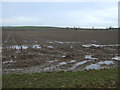 Farmland north of the B6279