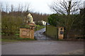 Mount Farm and entrance at Worsted Lodge