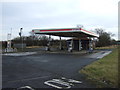 Filling station off the A66 (looks disused)