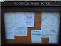 Noticeboard for Broomfield Parish