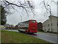 Bus in Orchard Lane