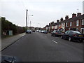 Fir Lane passing the allotments