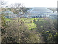 TQ1876 : Temperate House at Kew Gardens from the Treetop Walkway by Marathon