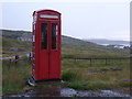 NB1733 : Crulivig: the telephone box by Chris Downer