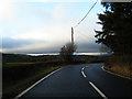 A483 bend near Bryn-bedwen