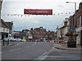 Annan: Olympic banner across the High Street