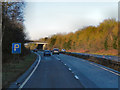 Northbound A34 near Headbourne Worthy