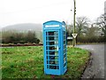 Telephone Box converted to a free book swap