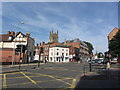 Junction of College St, Edgar St & City Walls Rd, Worcester