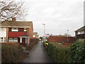 Houses on Haymarket Close, Ings Road Estate