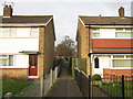 A path leading to Ings Recreation Ground, Hull