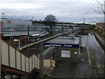 NS6864 : Easterhouse railway station by Thomas Nugent