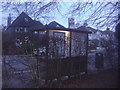 Bus stop on Kendal Road, Dudden Hill