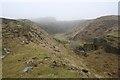 SK0291 : Disused quarry on Cown Edge by Dave Dunford