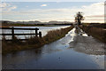 Floods beside the track to Boglea, Aberbothrie