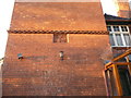 Date plaque on side of a property on Battenhall Road, Worcester