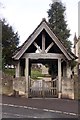 SO8700 : The lych gate to Holy Trinity Church by Steve Daniels