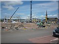 Forfar Asda  being built