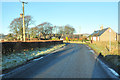 Road approaching Little Brechin