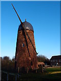 TL0468 : Windmill Tower at Upper Dean by Michael Trolove