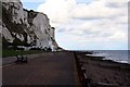 Bay Cottages under the cliff