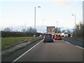 A5 at A495 roundabout