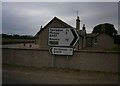 Tannadice Sign Post