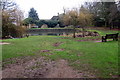 Toddington memorial gardens and pond