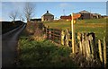 Bridleway junction, Lodge Farm