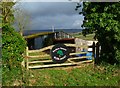 Gate at Eartham Sawmill