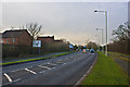 A roundabout - the turn for Astley Village