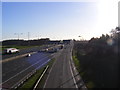 TL0817 : M1 Motorway Southbound by Geographer