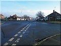 SE4104 : The junction of Illsley Road and Woodhall Road, Darfield by Steve  Fareham