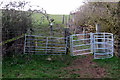 Gate on the Bernwood Jubilee Way