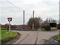 Domsey Lane crosses Cranham Road