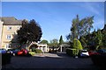 The courtyard in Pegasus Court