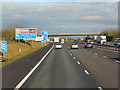 Northbound M40, Ardley Road Bridge