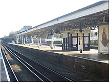 TQ2275 : Barnes station by Marathon