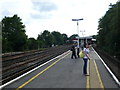 TQ2369 : Raynes Park Station by Nigel Mykura